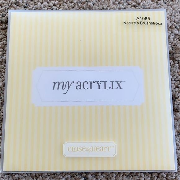 Close to My Heart My Acrylix Nature’s Brushstroke - Picture 1 of 2